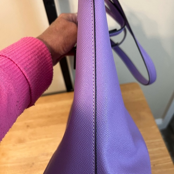 Coach Lavender Tote - Picture 3 of 8